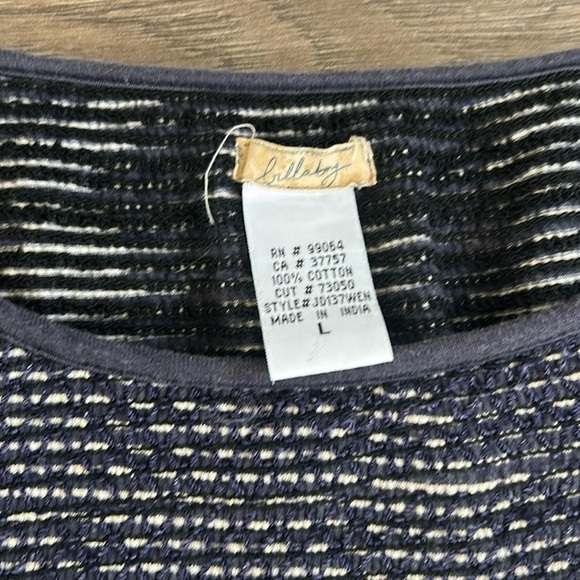 BILLABONG 100% Cotton Blue/White Striped Dress Size Large - Picture 5 of 7